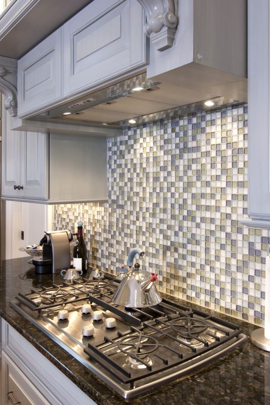 Stylish Backsplash Installation
